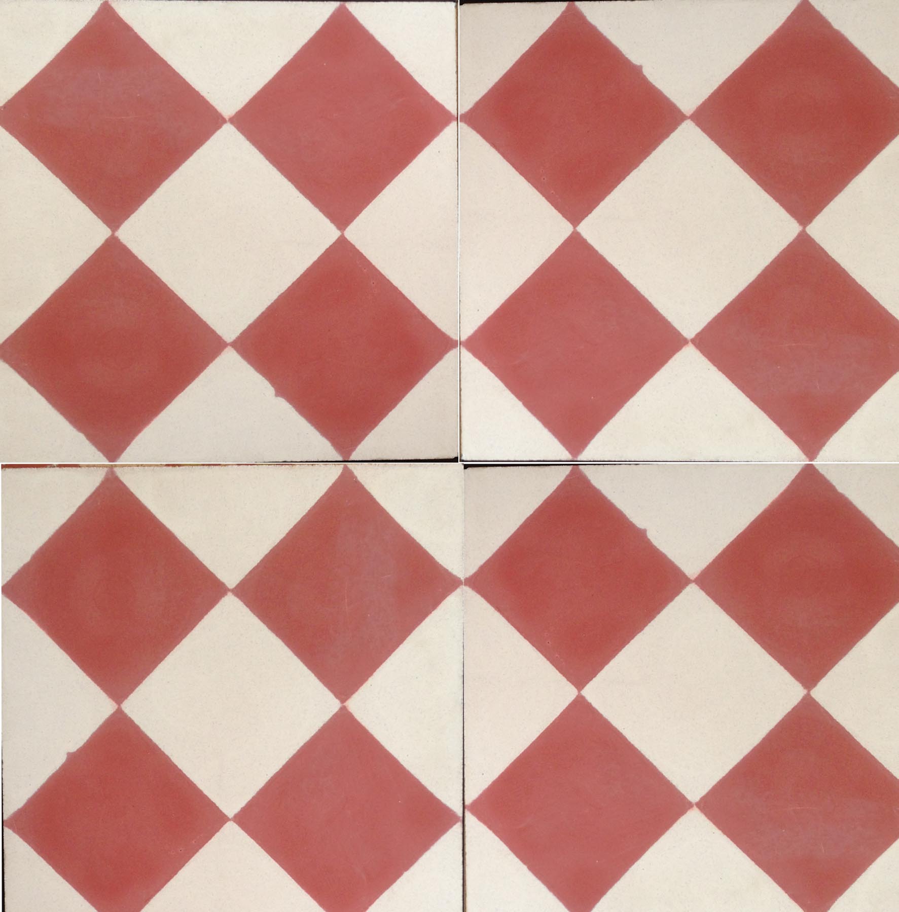Victorian Classic Red Encaustic Tile 20cm*20cm*1.5cm